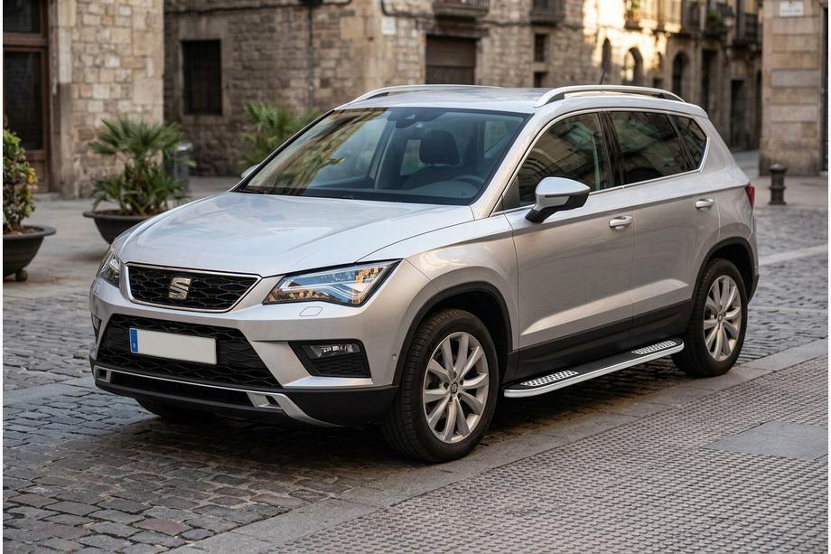 Seat Ateca 2016– Bočne stopnice Tayga V2 (2 kosa, aluminij) Image