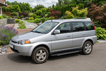Honda HR-V 1998–2006 Bočne stopnice Bosphore Grey (2 kosa, aluminij) fotografija 1