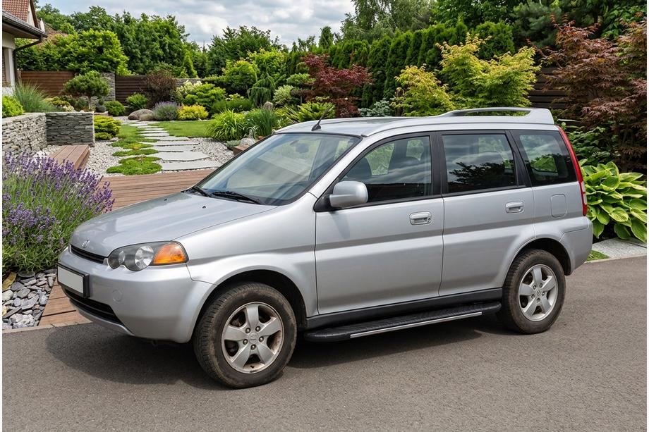 Honda HR-V 1998–2006 Bočne stopnice Bosphore Grey (2 kosa, aluminij) Image