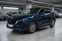 Mazda CX-5 2017–2025 Bočne stopnice Bosphore Grey (2 kosa, aluminij) fotografija 1