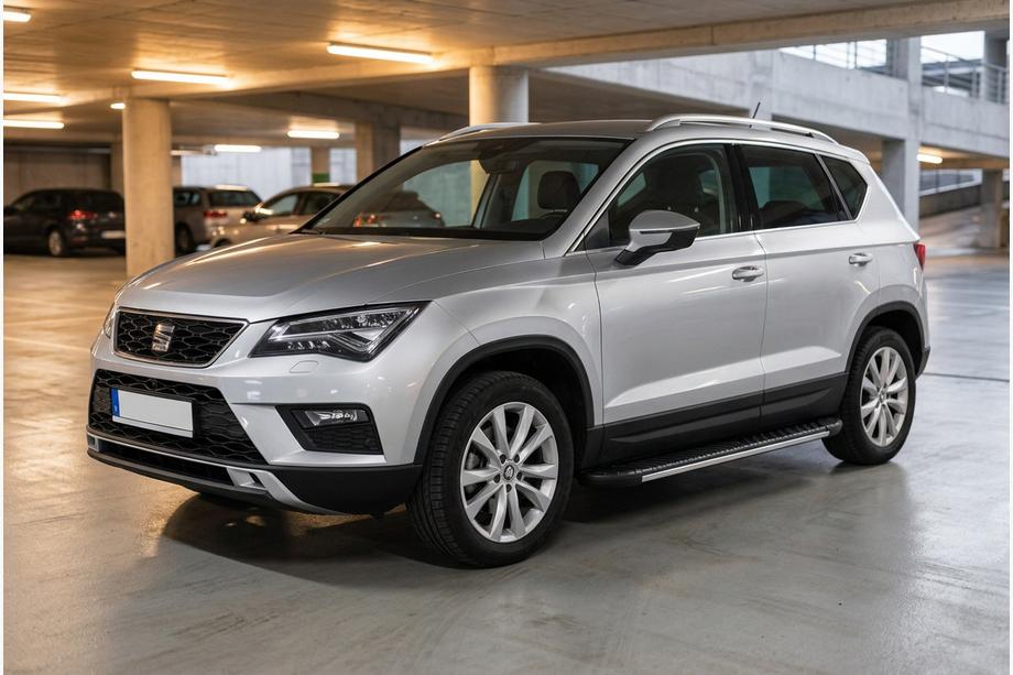 Seat Ateca 2016– Bočne stopnice Bosphore Grey (2 kosa, aluminij) Fotografija 1