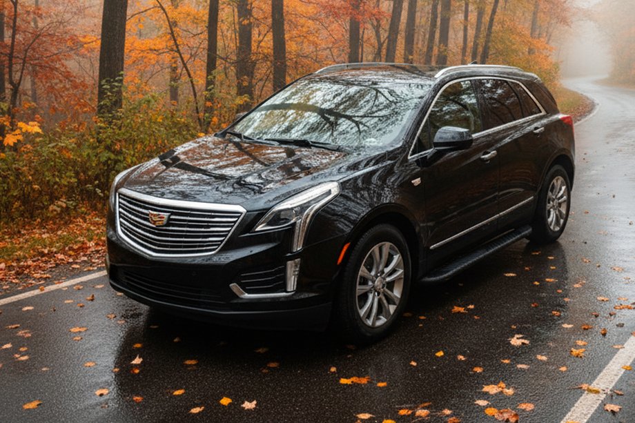 Cadillac XT5 2016– Bočne stopnice Bosphore Black (2 kos, aluminij) Image