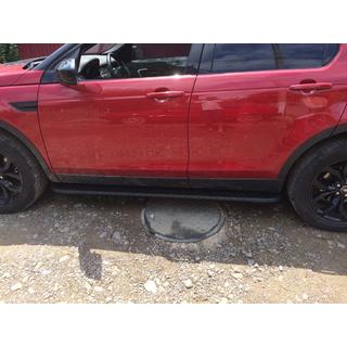 Stranske stopnice Bosphore Black (2 kos, aluminij) Land Rover Discovery Sport 2014– fotografija 2