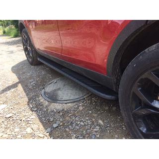 Stranske stopnice Bosphore Black (2 kos, aluminij) Land Rover Discovery Sport 2014– fotografija 4
