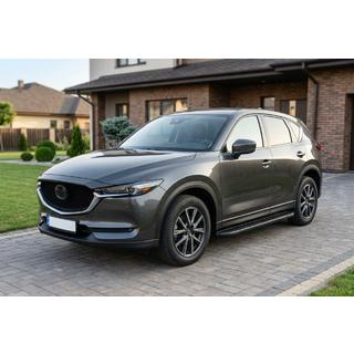 Bočne stopnice Bosphore Black (2 kos, aluminij) Mazda CX-5 2017–2025 fotografija 1