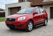 Geely Emgrand X7 2011– Stranske stopnice Duru (2 kos, aluminij) fotografija 1