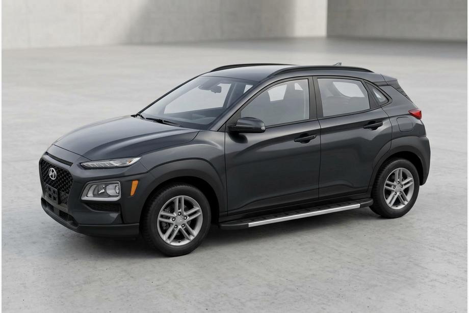 Hyundai Kona 2017–2023 Stranske stopnice Duru (2 kos, aluminij) Fotografija 1