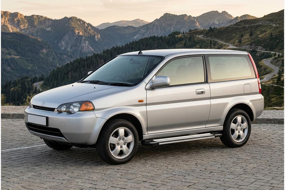 Honda HR-V 1998–2006 Stranske stopnice Rainbow (2 kosa, aluminij) Image