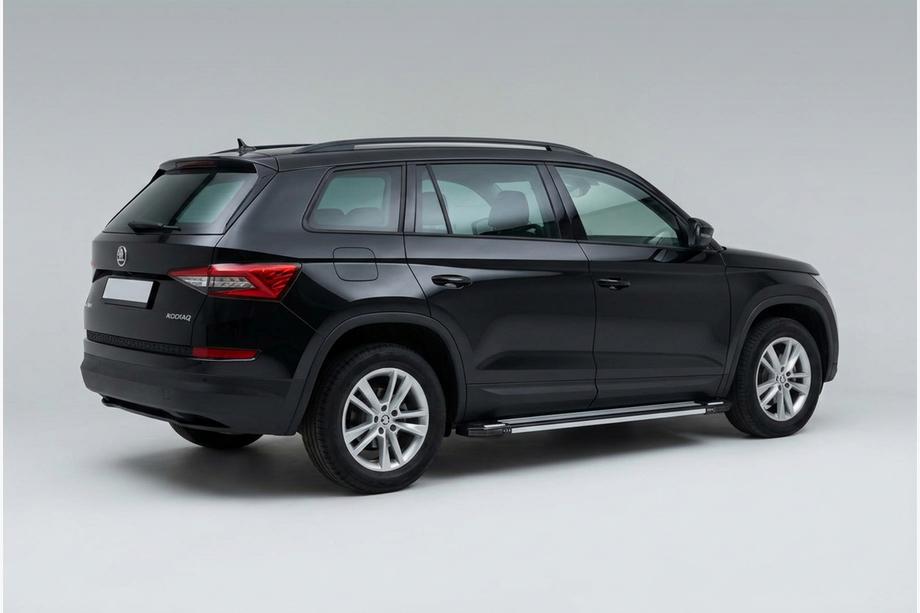 Skoda Kodiaq 2016–2023 Stranske stopnice Rainbow (2 kosa, aluminij) Image