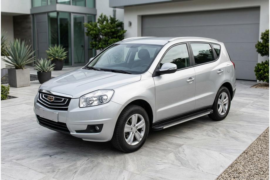Geely Emgrand X7 2011– Stranski pragovi Maya V1 (2 kos, aluminij) Image