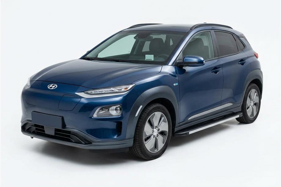 Hyundai Kona 2017–2023 Stranski pragovi Maya V1 (2 kos, aluminij) Image