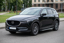 Mazda CX-5 2017–2025 Stranski pragovi Maya V1 (2 kos, aluminij) fotografija 1