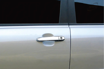 Kia Sportage 2004–2010 Kromirane obloge kljuk vrat (4 kosi) kromirana plastika fotografija 2