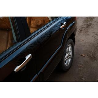 Kromirane obloge kljuk vrat (4 kosi) Kia Sportage 2004–2010 fotografija 1
