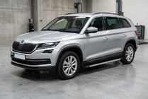 Skoda Kodiaq 2016–2023 Stranski pragovi Maya V1 (2 kos, aluminij) fotografija 1