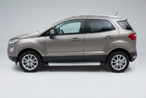 Ford Ecosport 2013–2022 Bočne stopnice Maya V2 (2 kosa, aluminij) fotografija 1