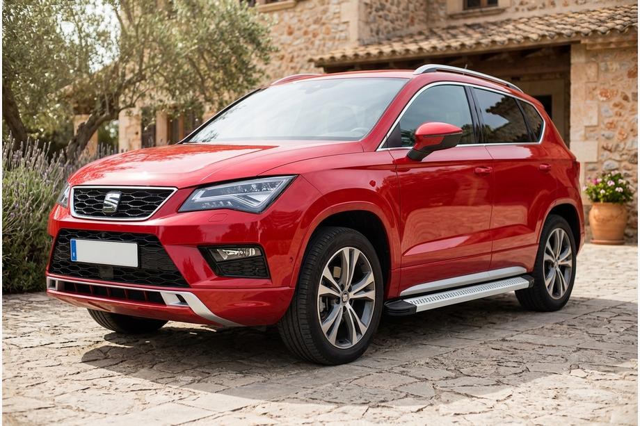 Seat Ateca 2016– Bočne stopnice Maya V2 (2 kosa, aluminij) Image