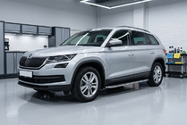 Skoda Kodiaq 2016–2023 Stranske stopnice Maydos V1 (2 kosa, aluminij) fotografija 1