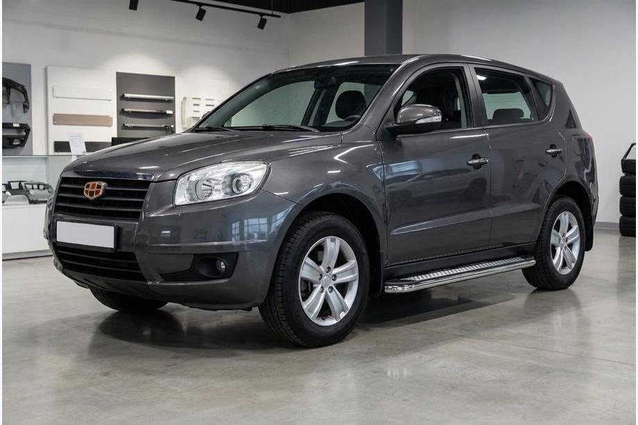Geely Emgrand X7 2011– Stranske stopnice Maydos V2 (2 kosa, aluminij/nerjavno jeklo) Image