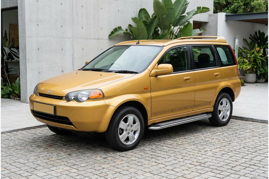 Honda HR-V 1998–2006 Stranske stopnice Maydos V2 (2 kosa, aluminij/nerjavno jeklo) Image