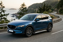 Mazda CX-5 2017–2025 Stranske stopnice Maydos V2 (2 kosa, aluminij/nerjavno jeklo) fotografija 1