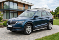 Skoda Kodiaq 2016–2023 Stranske stopnice Maydos V2 (2 kosa, aluminij/nerjavno jeklo) fotografija 1