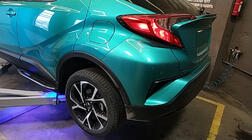 Toyota C-HR 2016–2023 Bočne stopnice Original V2 (2 kosa, aluminij) fotografija 2