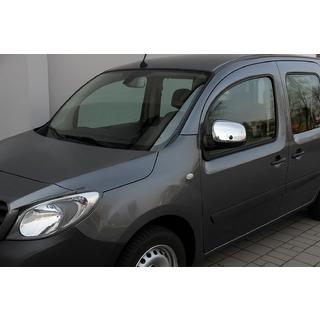 Kromirani pokrovi ogledal (2 kosa, nerjavno jeklo) Mercedes Citan 2013–2021 fotografija 1