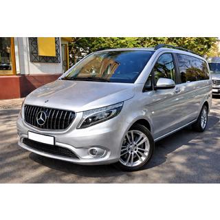 Sprednja maska hladilnika GT Panamericana Chrome (2014-2023 za Vito W447) Mercedes Vito/V-razred W447 2014– fotografija 4