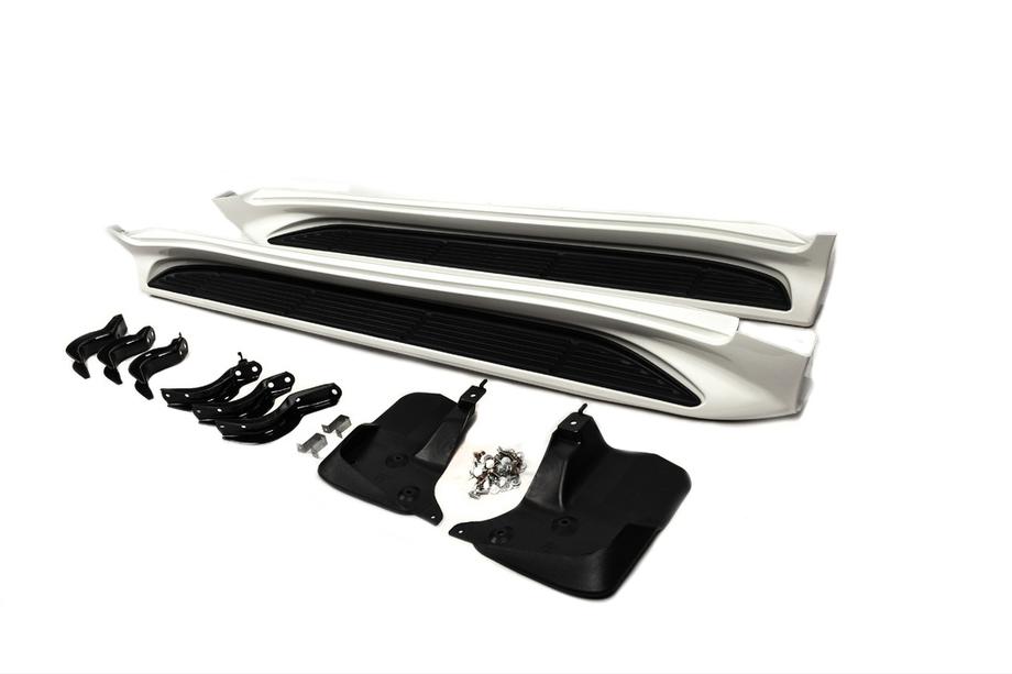 Toyota Land Cruiser 200 2007–2021 Stranske stopnice (2015-2021) Bela barva Image
