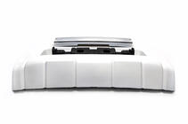 Toyota Land Cruiser 200 2007–2021 Sprednji lip spojler 2012-2016 (EA-style, brez spodnjega krila) Bela barva fotografija 2