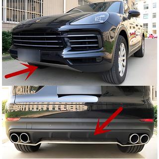 Sprednji in zadnji lip spojler Porsche Cayenne 2018– fotografija 1
