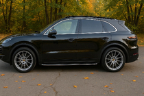 Porsche Cayenne 2018– Stranske stopnice (2 kosa, aluminij) fotografija 1