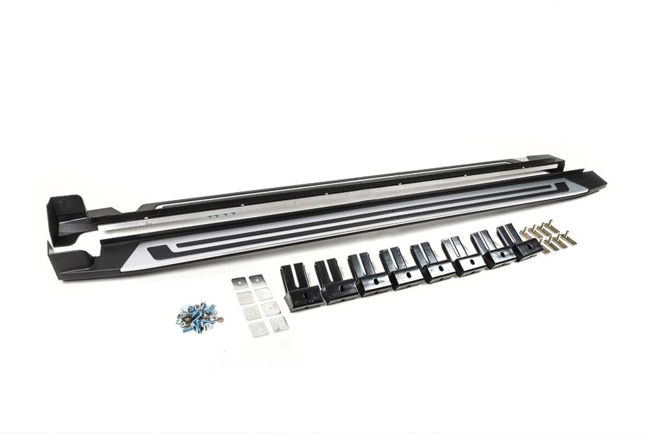 Volkswagen Tiguan 2016–2023 Stranske stopnice za OEM All Space (2 kos, aluminij) Image
