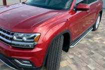 Volkswagen Atlas (Terramont) 2016– OEM stranske stopnice (2 kos, aluminij) fotografija 4