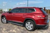 Volkswagen Atlas (Terramont) 2016– OEM stranske stopnice (2 kos, aluminij) fotografija 5