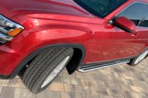 Volkswagen Atlas (Terramont) 2016– OEM stranske stopnice (2 kos, aluminij) fotografija 6