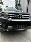 Toyota Hilux 2015– Sprednji lip spojler odbijača V1 (ABS) fotografija 7