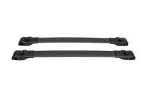 Toyota Sienna 2010–2020 Strešni prtljažnik (prečke) črne za OEM strešne sani (aluminij) fotografija 4