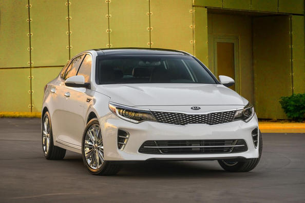 Pregled nabitega sedana KIA Optima GT