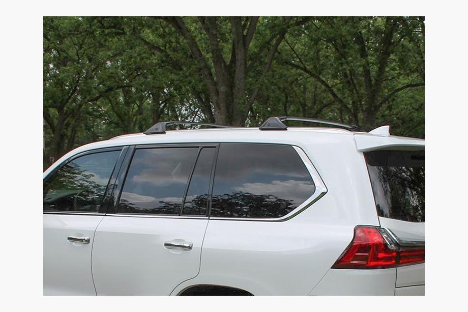 Toyota Land Cruiser 200 2007–2021 Prečne strešne palice za integrirane strešne letve Lexus (2 kos) Fotografija 3