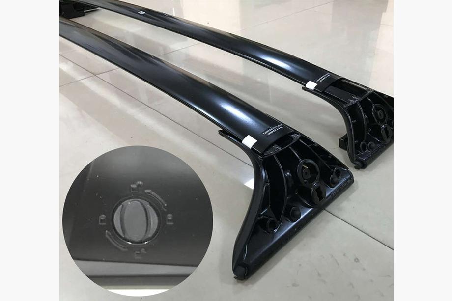 Toyota Land Cruiser 200 2007–2021 Prečne strešne palice za integrirane strešne letve Lexus (2 kos) Fotografija 5