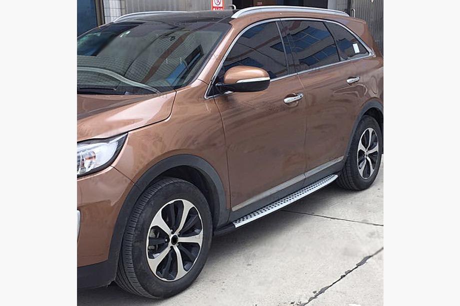 Kia Sorento III UM 2014–2020 Stranske stopnice BMW style (2 kos) Fotografija 9