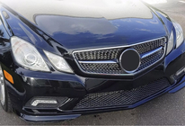 Mercedes razred E kupe C207 2010–2017 Sprednja rešetka hladilnika (2009-2013, Diamond Silver) fotografija 1