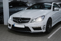 Mercedes razred E kupe C207 2010–2017 Sprednja rešetka hladilnika (2009-2013, Diamond Silver) fotografija 3