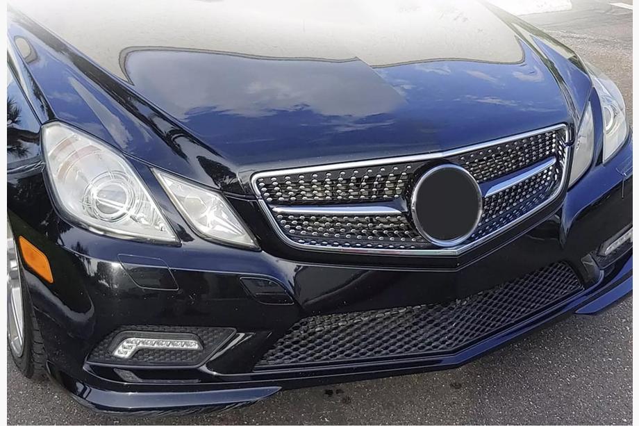 Mercedes razred E kupe C207 2010–2017 Sprednja rešetka hladilnika (2009-2013, Diamond Silver) Image
