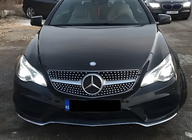 Mercedes razred E kupe C207 2010–2017 Sprednja maska hladilnika (2014-2016, Diamond Silver) fotografija 3