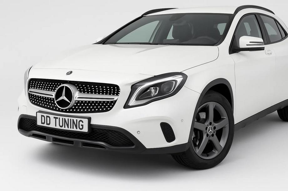 Mercedes GLA X156 2014–2019 Sprednja maska Diamond Silver (2017-2019) Image