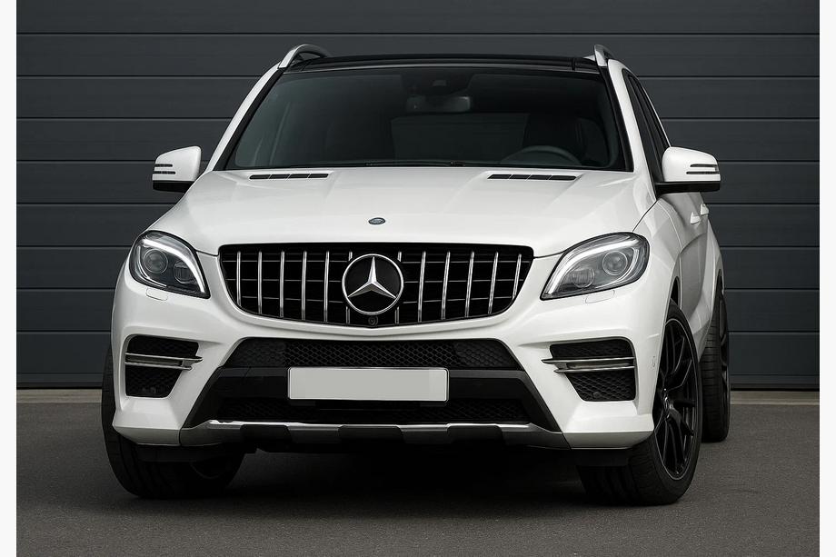 Mercedes GLE/ML class W166 2011–2018 Tuning maska hladilnika GT Panamericana (za ML) Fotografija 1