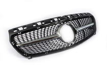 Mercedes A-class W176 2012–2018 Sprednja maska hladilnika Diamond Silver (2012-2015) fotografija 4